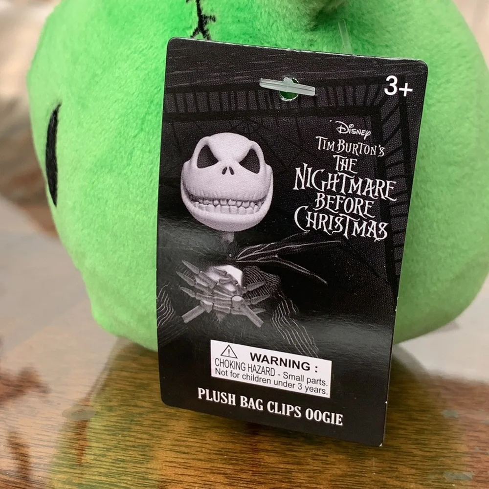 Disney The Nighmare Before Christmas Oogie Plush Clip On Tim Burton Disney New